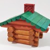 Giá đỡ mái Lincoln Logs - 84 biến thể! - Vách ngăn, Kích thước và Kiểu mái khác nhau - Cải tiến thiết kế - Thumbnail 2