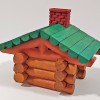 Giá đỡ mái Lincoln Logs - 84 biến thể! - Vách ngăn, Kích thước và Kiểu mái khác nhau - Cải tiến thiết kế - Thumbnail 3