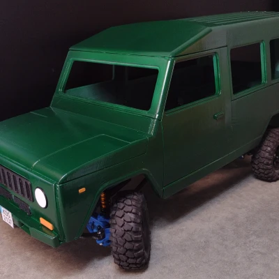 Thân Xe RC Tỷ Lệ 1/10 Tarpan Honker 4x4