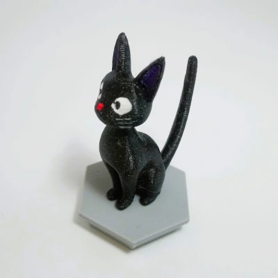 Mô hình 3D Jiji - Dịch vụ giao hàng của Kiki