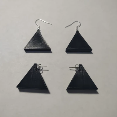 Khuyên Tai Tam Giác Đơn Giản (cho cosplay Lio Fotia)