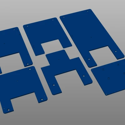 Bộ Tái Cấu Hình Đế & Mặt Sau VKB STECS v1.0