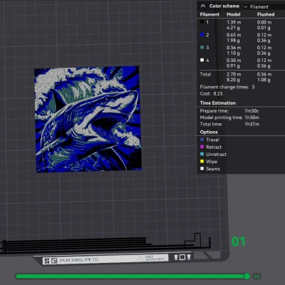 Cá Mập - HueForge