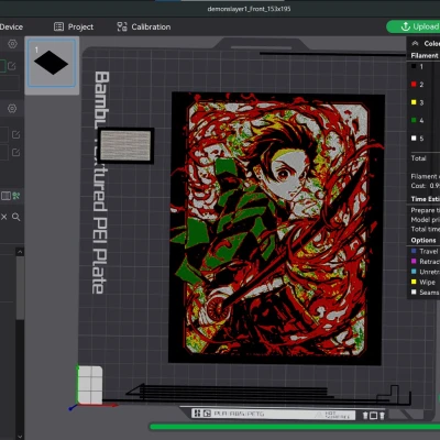 Kimetsu no Yaiba - Demon Slayer - HueForge