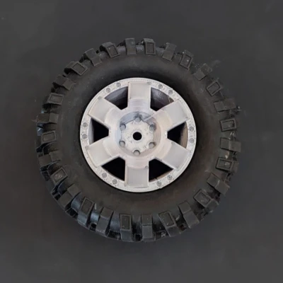 Bánh xe RC FJ Cruiser 1.9" (lục giác 12mm)