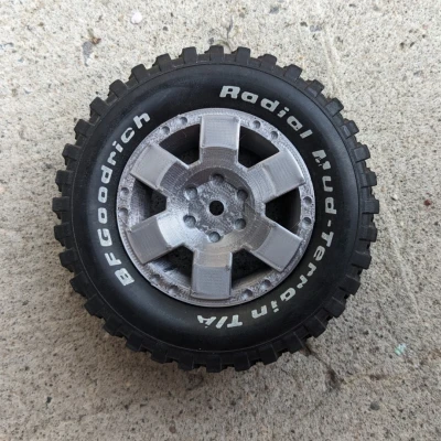 Bánh xe RC FJ Cruiser 1.9" (lục giác 12mm)
