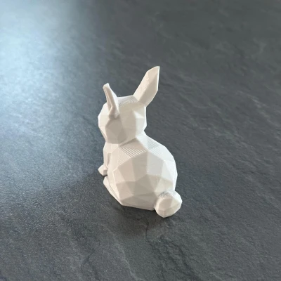 Thỏ Low Poly Dễ Thương