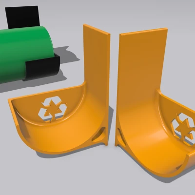 Giá Đỡ Cuộn Túi Rác "Hơi" Cồng Kềnh Quá Mức