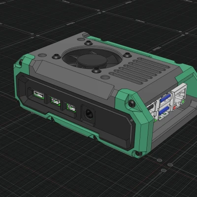 Vỏ Raspberry Pi 4 - Vỏ dạng mô-đun cho Pi 4