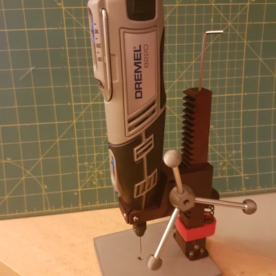 Trụ máy khoan Dremel - Bản Remix
