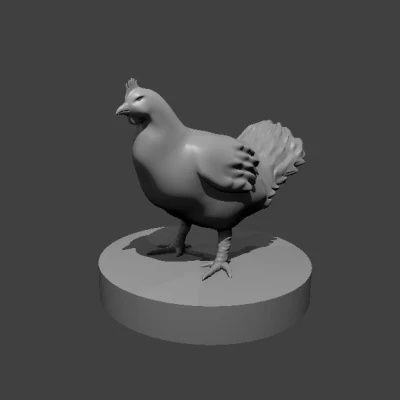 Chicken Familiar - Mô hình in 3D