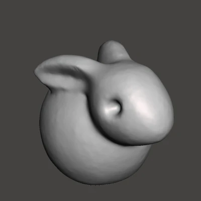 Mô Hình 3D Con Thỏ