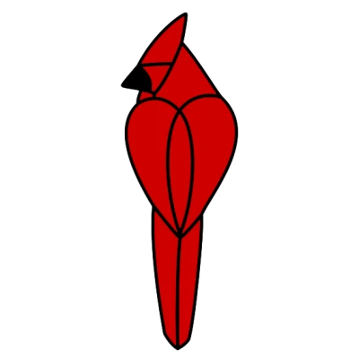 Chim Hồng Lộc - Đồ Trang Trí Cửa Sổ Kính Màu