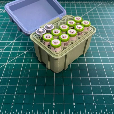 Hộp Đựng Pin AA