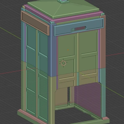 Ốp lưng Tardis cho Xbox Series X