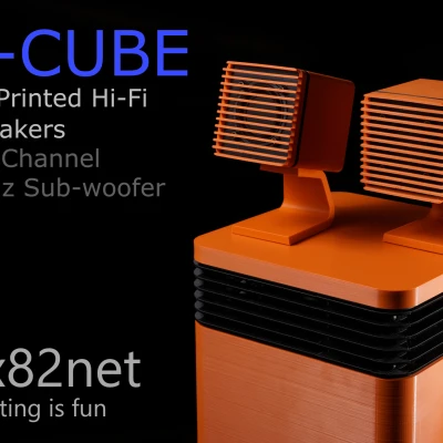 Loa P-CUBE hi-fi với loa siêu trầm Voxel