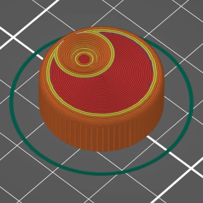 Núm Xoay LCD Màn Hình Prusa Bear Kiểu Synth