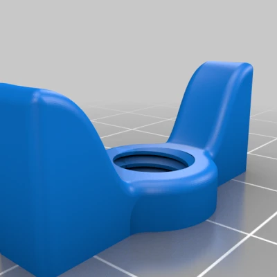 Đai ốc cánh và Vít M8 (tham số)