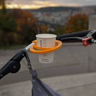 Giá đỡ cốc tự cân bằng cho xe đẩy TFK