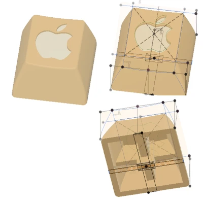 Keycap Hàng Số Cho Alps AEK (Apple Extended Keyboard)