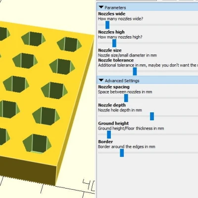 Giá Đỡ Đầu Phun Tham Số - Lưu trữ mọi đầu phun!
