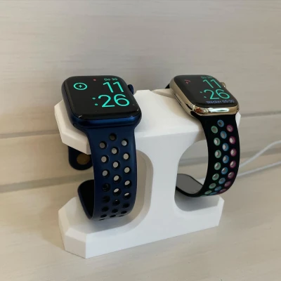 Đế Sạc Kép Apple Watch (Cũng Có Thể Dùng Sạc Đơn)