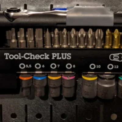 Giá đỡ treo tường Wera Tool-Check hoặc Pegboard (IKEA Skadis / Wall Control)