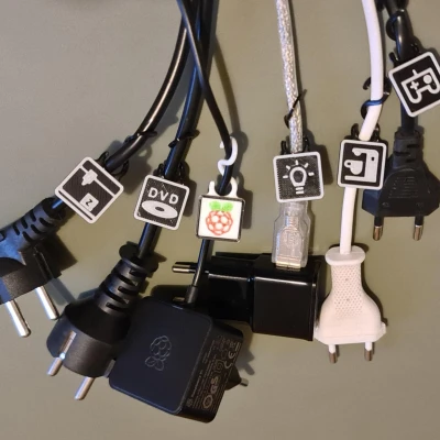 Bộ Nhãn Dán Cáp