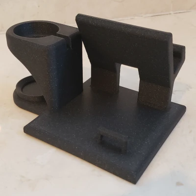 Trạm sạc Samsung Galaxy Watch 4 và Điện thoại di động