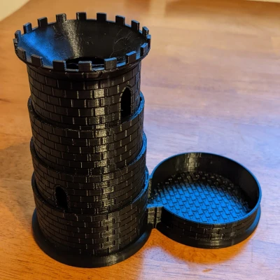 Tháp Xúc Xắc Có Thể Gấp Gọn