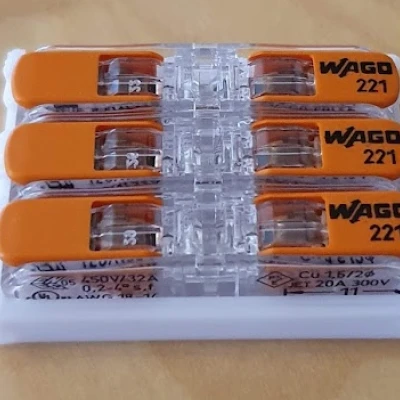 Hộp đựng đầu nối Wago 221 cho 2 và 3 dây