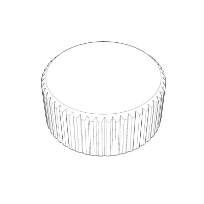 Prusa Mini, núm xoay có rãnh