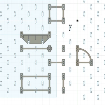 Tấm ghép tương thích Ikea Skadis