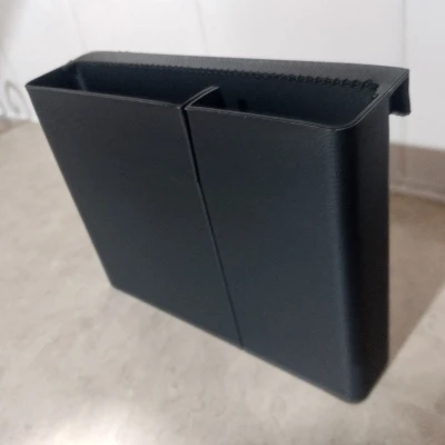 Hộp Đựng Bút Chì & Bút Sáp Treo, Chia Đôi Không Đối Xứng