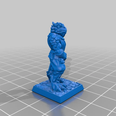 Dragonborn 28mm (không cần giá đỡ, thân thiện với FDM)