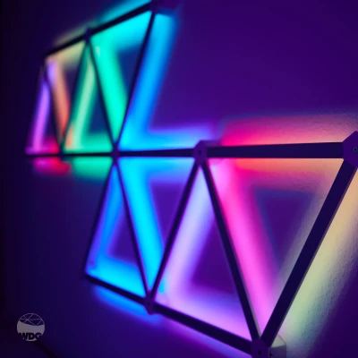 Đèn tường LED lấy cảm hứng từ Nanoleaf Lines