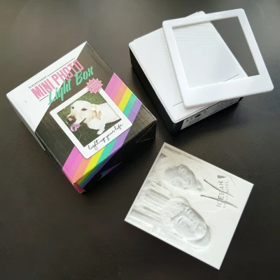 Khung ảnh cho Hộp đèn Mini Lithophane