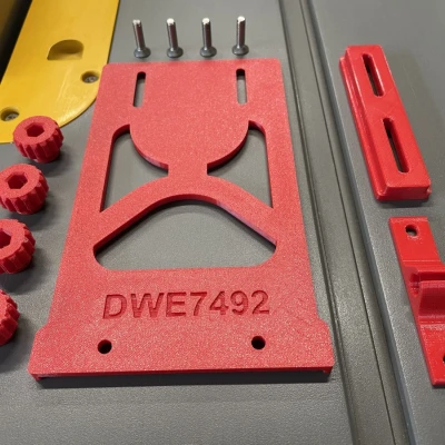 Bộ Jig Điều Chỉnh Cho Máy Cưa Bàn DeWalt DWE7492