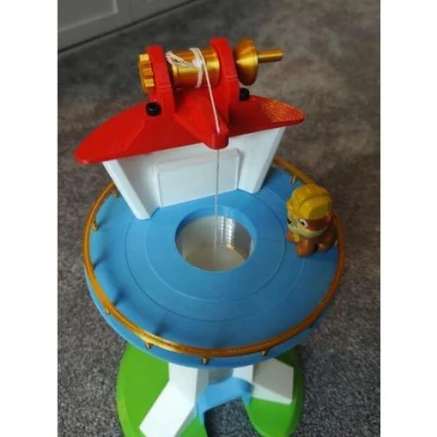 Tháp cho Đội Tuần Tra Cứu Hộ với Cún con