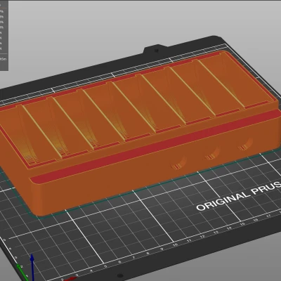 Giá đỡ Vòng Iris Kênh Đơn Preston (8 Vòng)