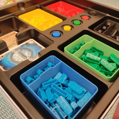 Hộp Tổ Chức cho Board Game Ticket to Ride (Zug um Zug)