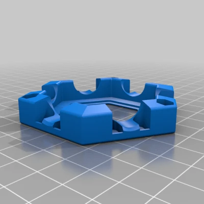 Đường ray bi - Gạch đế cơ bản v2 (tương thích Gravitrax)