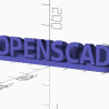Biển Tên (tùy chỉnh, openscad) - Thumbnail 3