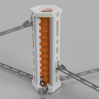 Đường ray bi - thang máy có động cơ - v3 - độc lập có thể điều chỉnh độ cao tương thích Gravitrax!