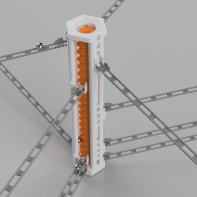 Đường ray bi - thang máy có động cơ - v3 - độc lập có thể điều chỉnh độ cao tương thích Gravitrax!