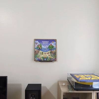 Giá treo tường đựng đĩa than không cần ốc vít