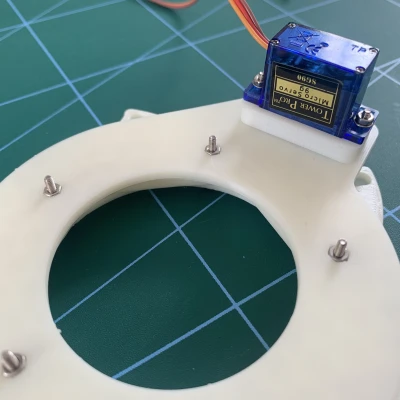 Khẩu độ "Aperture" 5 cánh cho Micro Servo SG90