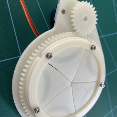 Khẩu độ "Aperture" 5 cánh cho Micro Servo SG90