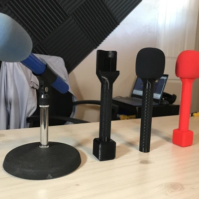 Tay cầm phỏng vấn cho Rode Wireless Go