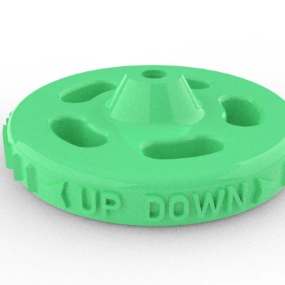 Bánh xe căn chỉnh mặt bàn có chèn đồng cho các mẫu Anycubic Mega